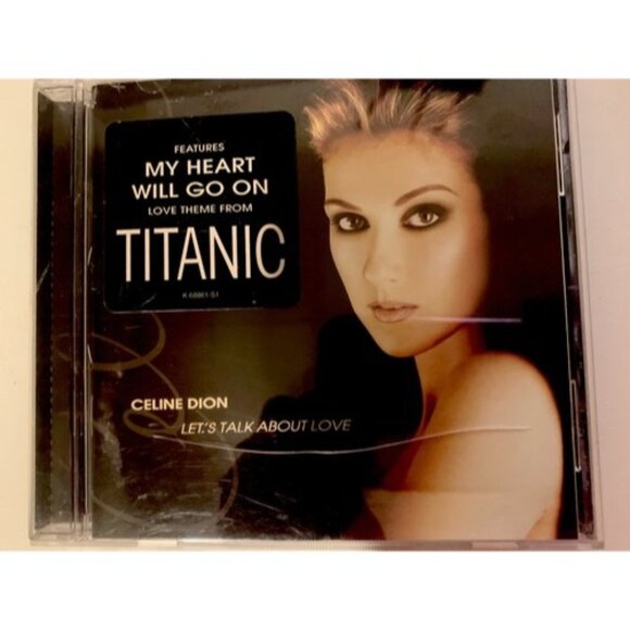 Celine Dion Lets Talk About Love CD 1997 Featuring My Heart Will Go On - Picture 1 of 3